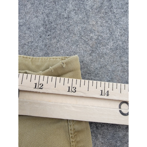 J. Crew Pants Womens 0 Tan Brown Button Close Wide Leg Ankle Flat Front - Picture 14 of 14